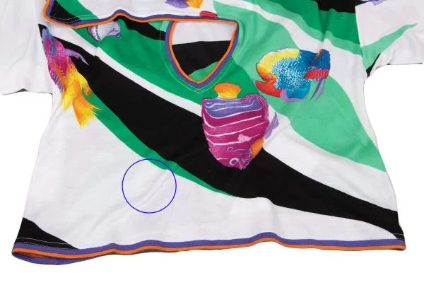 LEONARD Tropical Fish Print T Shirt K-146310_012