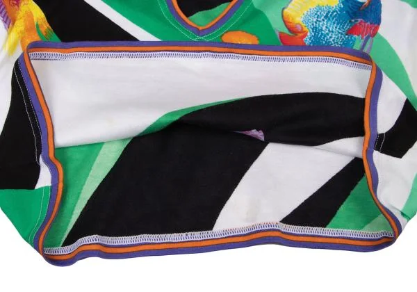 LEONARD Tropical Fish Print T Shirt K-146310_015