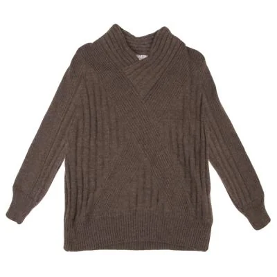 GIANFRANCO FERRE Switching Design Knit Sweater