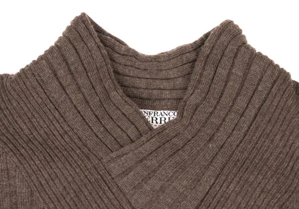 GIANFRANCO FERRE Switching Design Knit Sweater K-146311_003