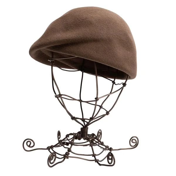 GIORGIO ARMANI Fur Felt Cap Brown 57 K-146321_001