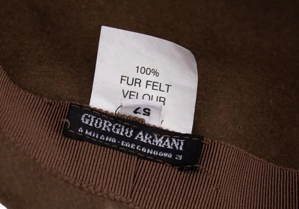 GIORGIO ARMANI Fur Felt Cap K-146321_008