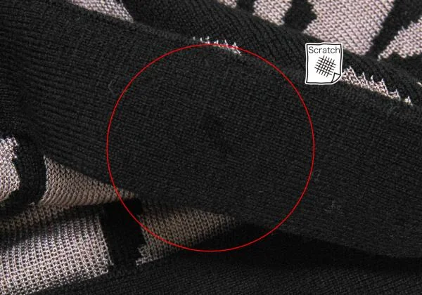 GIORGIO ARMANI Wool Rayon Floral Jacquard Beanie K-146324_008