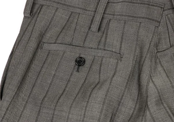 JUNYA WATANABE COMME des GARCONS Stripe Dropped Crotch Pants K-146336_013