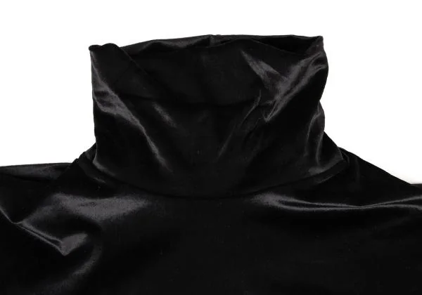 GIANFRANCO FERRE See-through Sleeves Velor Top K-146341_005