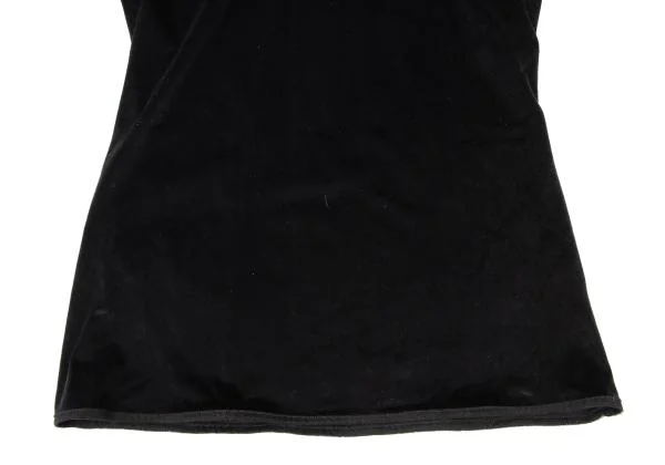 GIANFRANCO FERRE See-through Sleeves Velor Top K-146341_007