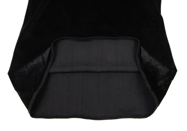 GIANFRANCO FERRE See-through Sleeves Velor Top K-146341_008