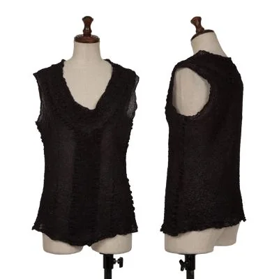ISSEY MIYAKE HaaT Wrinkle Sleeveless Shirt