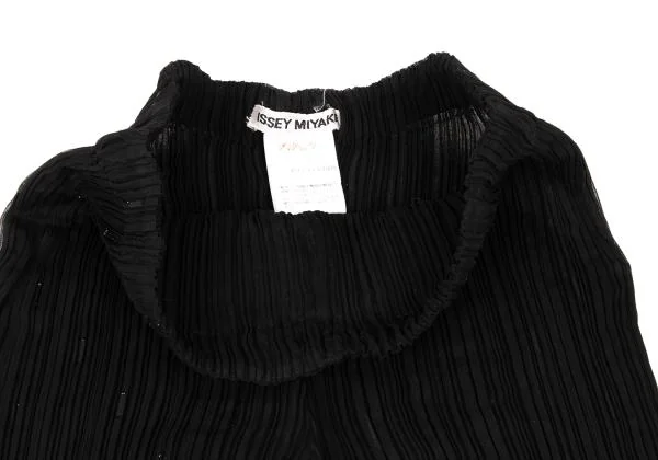 ISSEY MIYAKE Lame Decoration Pleats Pants K-146349_004