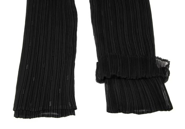 ISSEY MIYAKE Lame Decoration Pleats Pants K-146349_006