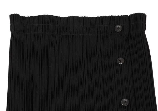 ISSEY MIYAKE Pleats Button Wrap Skirt K-146350_004