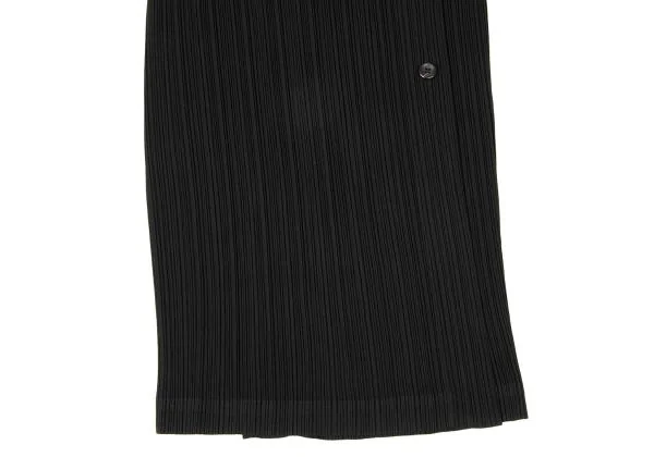 ISSEY MIYAKE Pleats Button Wrap Skirt K-146350_006