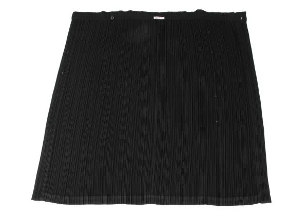 ISSEY MIYAKE Pleats Button Wrap Skirt K-146350_008