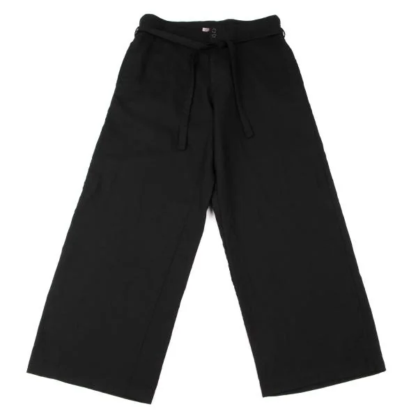 休日限定 コムコム コムデギャルソンCOMME 製品染めウール GARCONS des パンツ