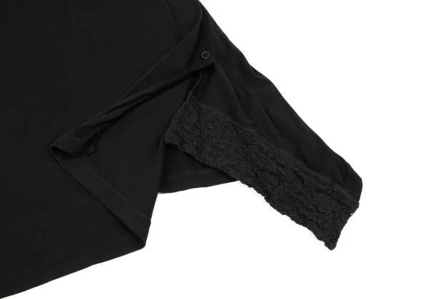 Y's Hem Lace Side Button Sleeveless Dress K-146446_010