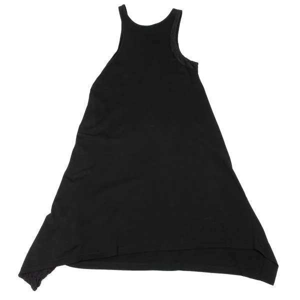 Y's Hem Lace Side Button Sleeveless Dress K-146446_013