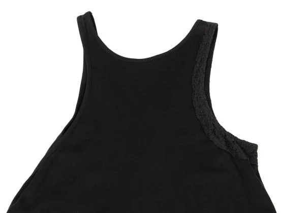 Y's Hem Lace Side Button Sleeveless Dress K-146446_014