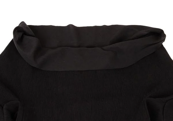 Yohji Yamamoto NOIR Switching Drape Neck Dress K-146462_004