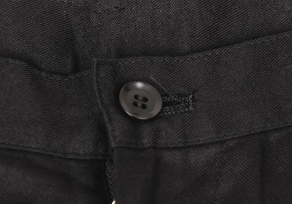 Yohji Yamamoto NOIR Cotton Linen Back Belt Pants K-146466_005