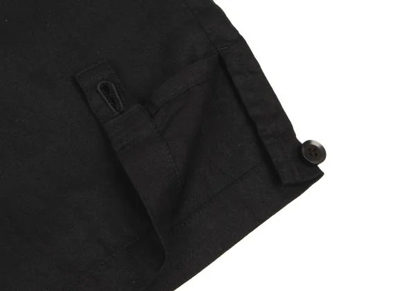 Yohji Yamamoto NOIR Cotton Linen Back Belt Pants K-146466_009