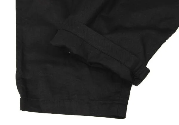 Yohji Yamamoto NOIR Cotton Linen Back Belt Pants K-146466_010