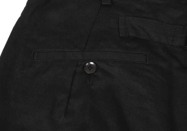 Yohji Yamamoto NOIR Cotton Linen Back Belt Pants K-146466_013
