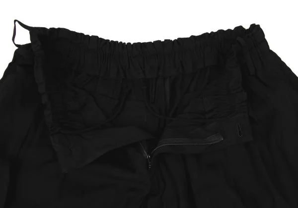 ヨウジヤマモト ノアールYohji Yamamoto NOIR レーヨンリネン