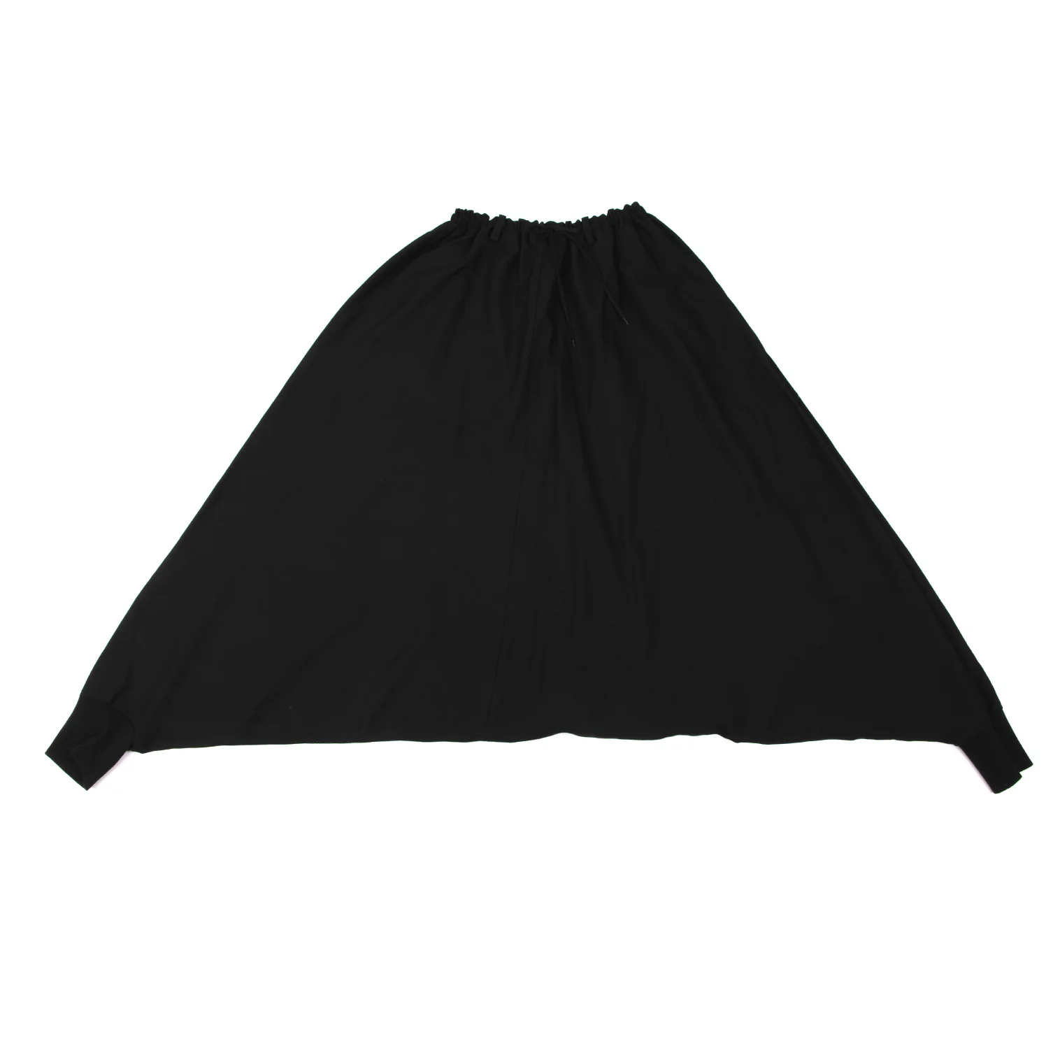 ヨウジヤマモト ノアールYohji Yamamoto NOIR レーヨンウール裾