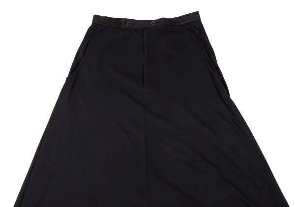 Yohji Yamamoto FEMME Cotton Dropped Crotch Pants K-146473_002