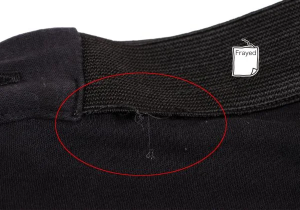 Yohji Yamamoto FEMME Cotton Dropped Crotch Pants K-146473_004