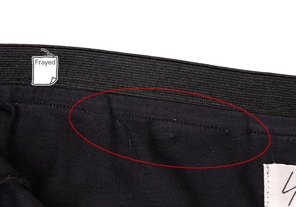 Yohji Yamamoto FEMME Cotton Dropped Crotch Pants K-146473_009