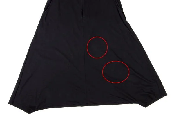 Yohji Yamamoto FEMME Cotton Dropped Crotch Pants K-146473_010