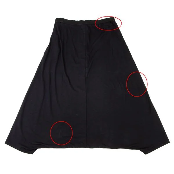 Yohji Yamamoto FEMME Cotton Dropped Crotch Pants K-146473_014