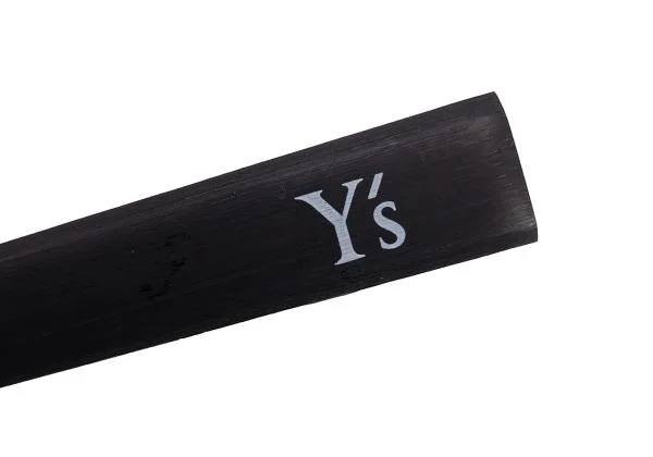 ワイズY's マーブルプリント扇子 黒グレー K-146491_008