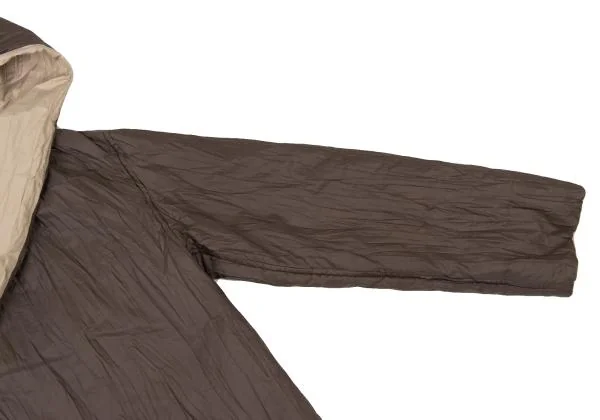 WIND COAT Wrinkle Bicolor Padding Hooded Coat K-146502_007