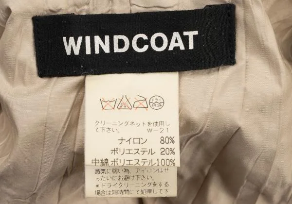WIND COAT Wrinkle Bicolor Padding Hooded Coat K-146502_020