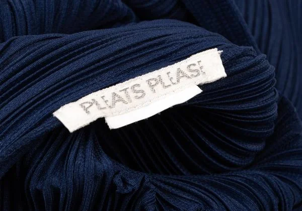 PLEATS PLEASE Pleated Mao Collar Shirt K-146515_012