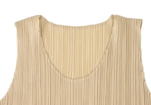 PLEATS PLEASE Pleated Sleeveless Dress K-146555_004