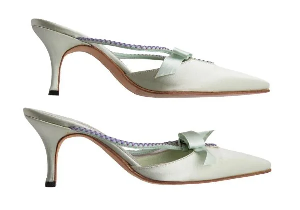 MANOLO BLAHNIK Ribbon Heel Pumps K-146563_003