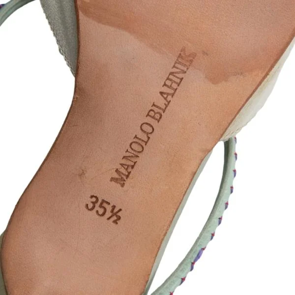 MANOLO BLAHNIK Ribbon Heel Pumps K-146563_013