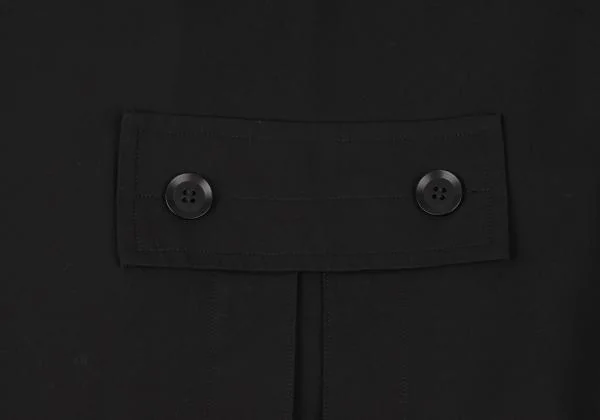 Yohji Yamamoto FEMME Back Slit Hooded Double Coat K-146564_016