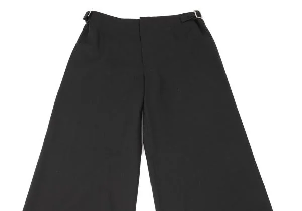 Yohji Yamamoto FEMME Wool Side Belt Wide Pants K-146566_002