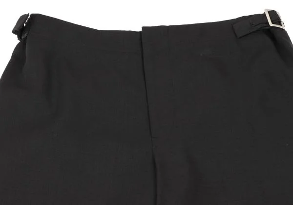 Yohji Yamamoto FEMME Wool Side Belt Wide Pants K-146566_003