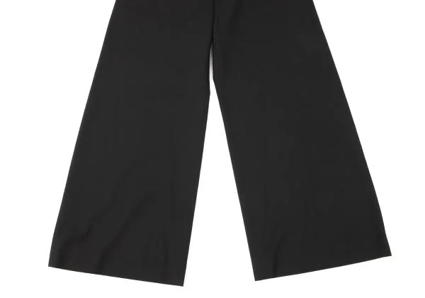 Yohji Yamamoto FEMME Wool Side Belt Wide Pants K-146566_007