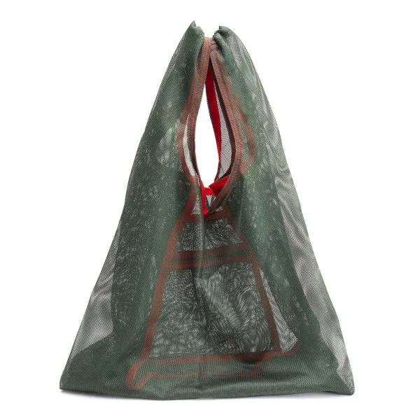 tricot COMME des GARCONS Poly Mesh Eco Bag Green  K-146571_001