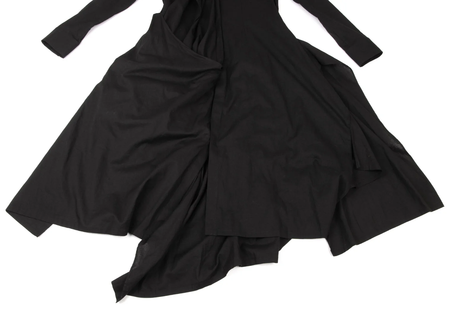 ヨウジヤマモト ファムYohji Yamamoto FEMME ドレープ変形シャツ