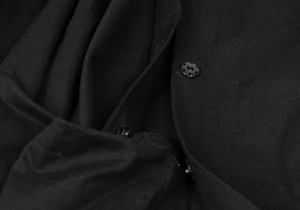 Yohji Yamamoto FEMME Drape Shirt Dress K-146585_009