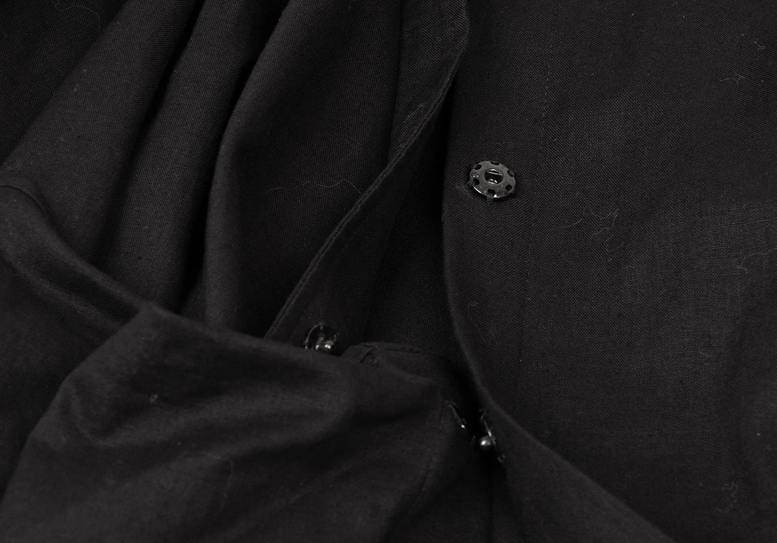 YOHJI YAMAMOTO +NOIR ワンピース 黒 2001525A0015 Yohji Yamamoto +NOIR（ヨウジヤマモトプリュスノアール