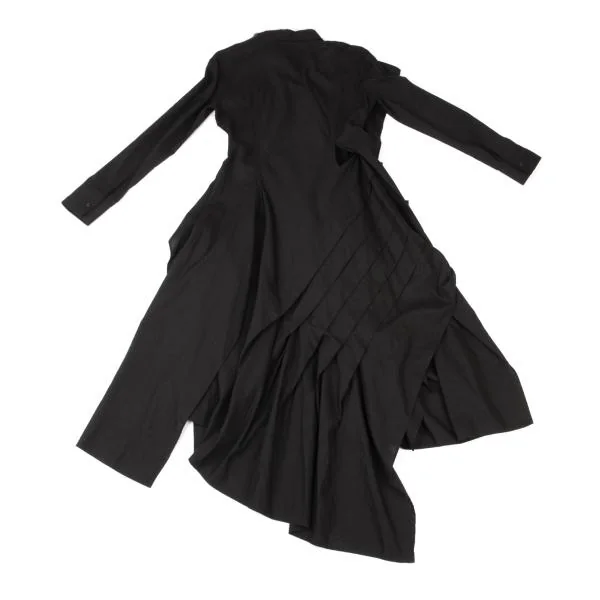 Yohji Yamamoto FEMME Drape Shirt Dress K-146585_012