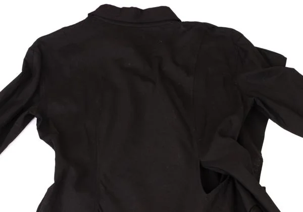 Yohji Yamamoto FEMME Drape Shirt Dress K-146585_013